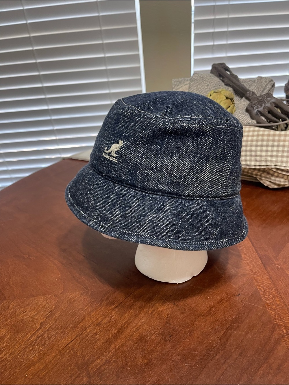 Kangol 9184 80s Retro Style Floppy Denim Bucket Hat
